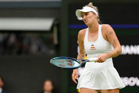 marketa vondrousova nipples|Wimbledon 2024: Watch as defending champion Marketa .